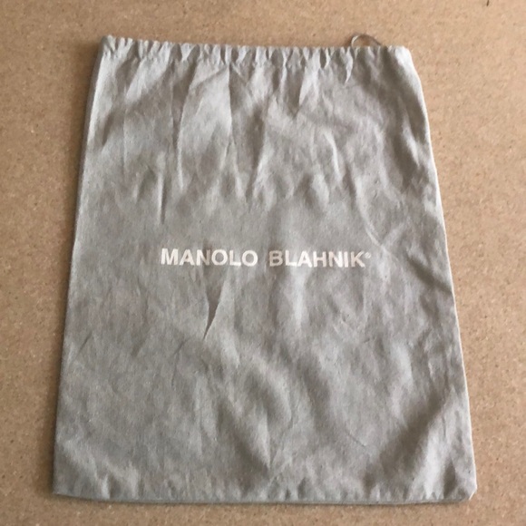 10.5x13.5” Manolo Blahnik Dust Bag - Picture 1 of 9